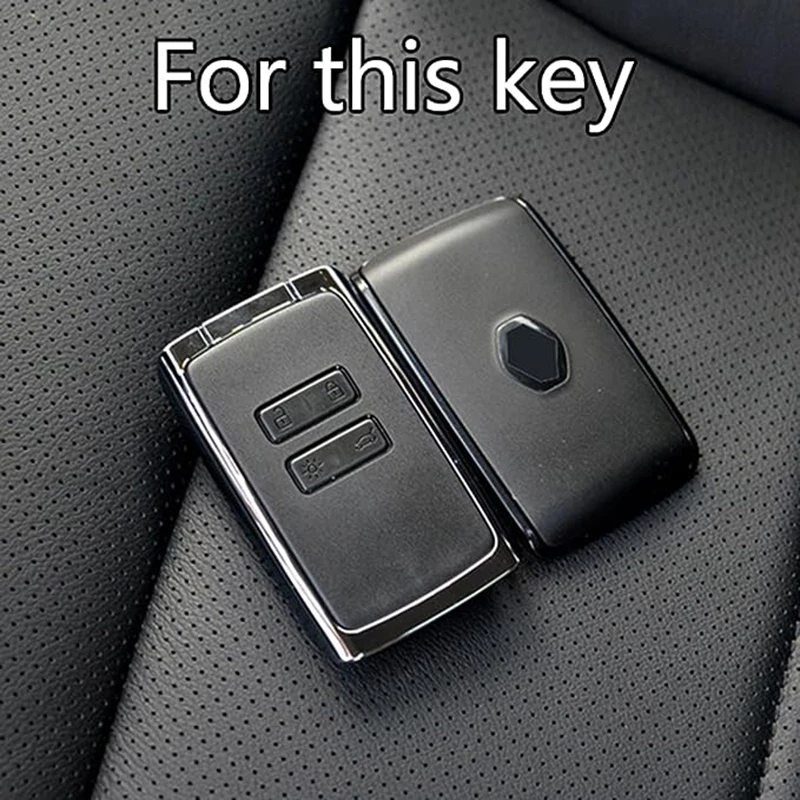 Key Case Cover Silicone Car Key Cover for Renault Megane 4 Talisman Kadjar Espace 5 4 Buttons