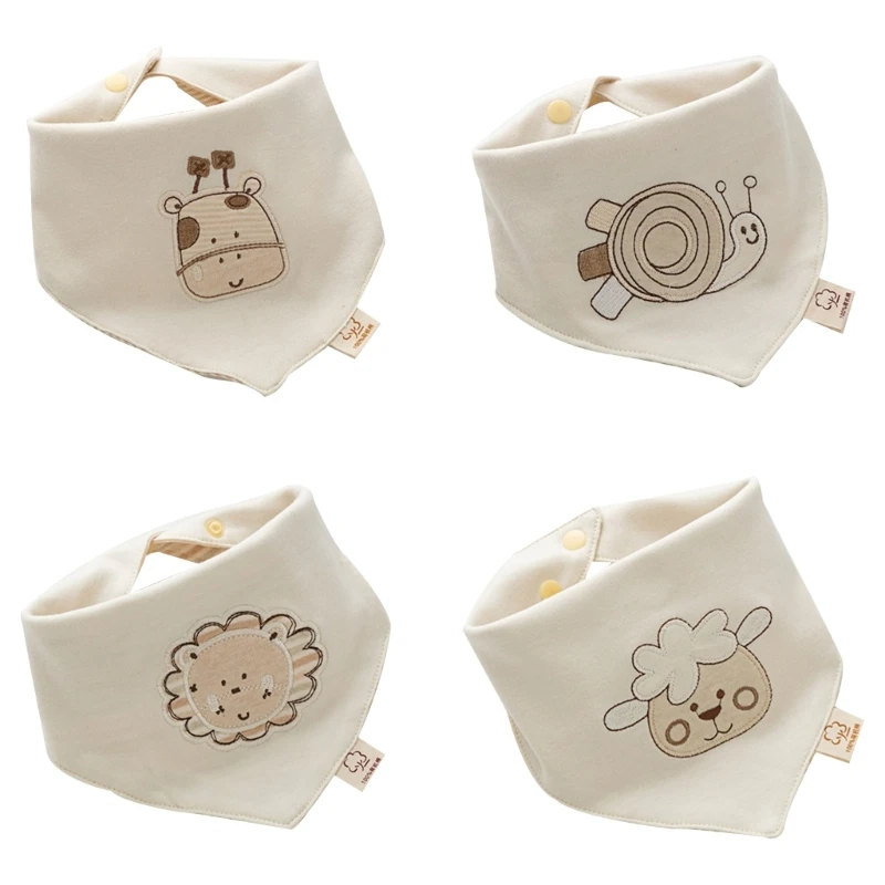 

Baby Drooling Scarf Soft Comfortable Drooler Bibs for Teething Babies