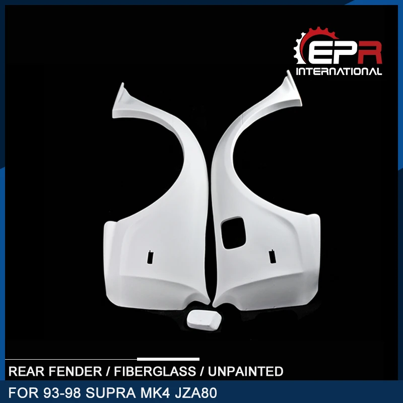 Per 93-98 Supra Mk4 Jza80 Ridox Style Parafango Posteriore In Fibra Di Vetro Frp Ruota In Fibra Di Vetro Flare Body Kit Accessori Auto