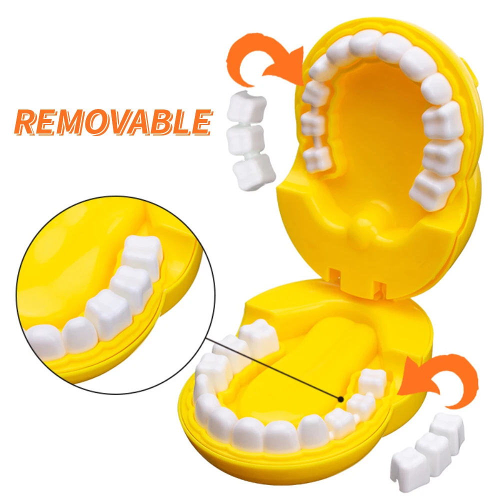 

Cute Tooth Mould Fittings Safer Toy Tooth Model Doctors Toys Giraffe Model Fun Tooth Model Smooth