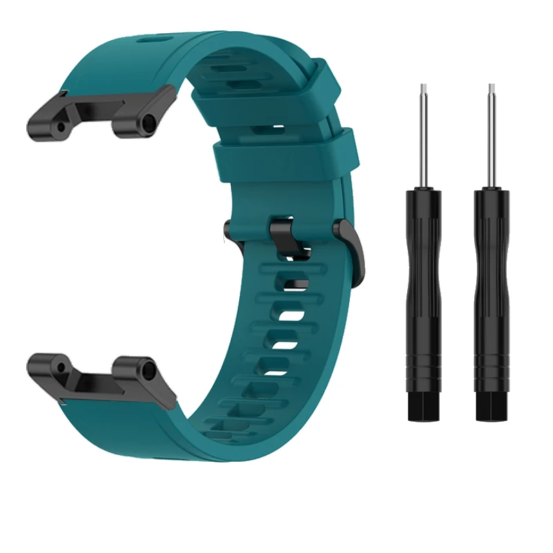 Durable Soft Silicone Sports Watchband Bracelet