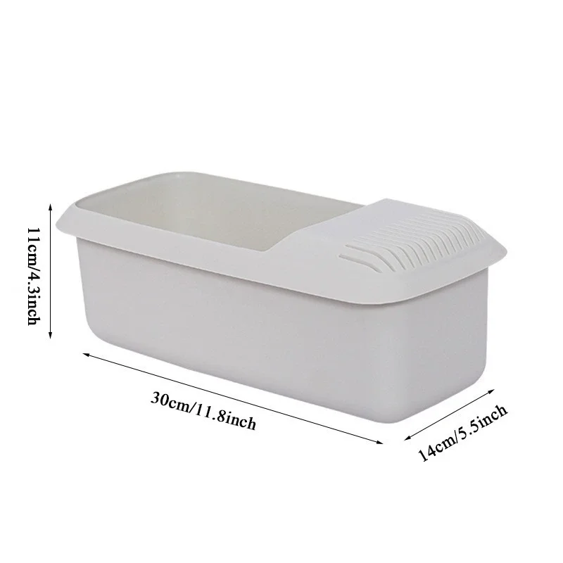 Noodles Pasta Cooker With Strainer Microwave Eco-Friendly Plastic Spaghetti Vegetable Steamer Dishwasher Kitchen Accessories New