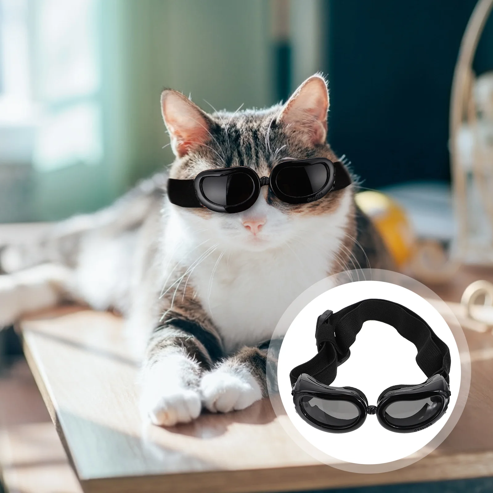 

Puppy Sun Glasses Pet Goggles Dog Travel Sunglasses UV Protection Supplies Driving