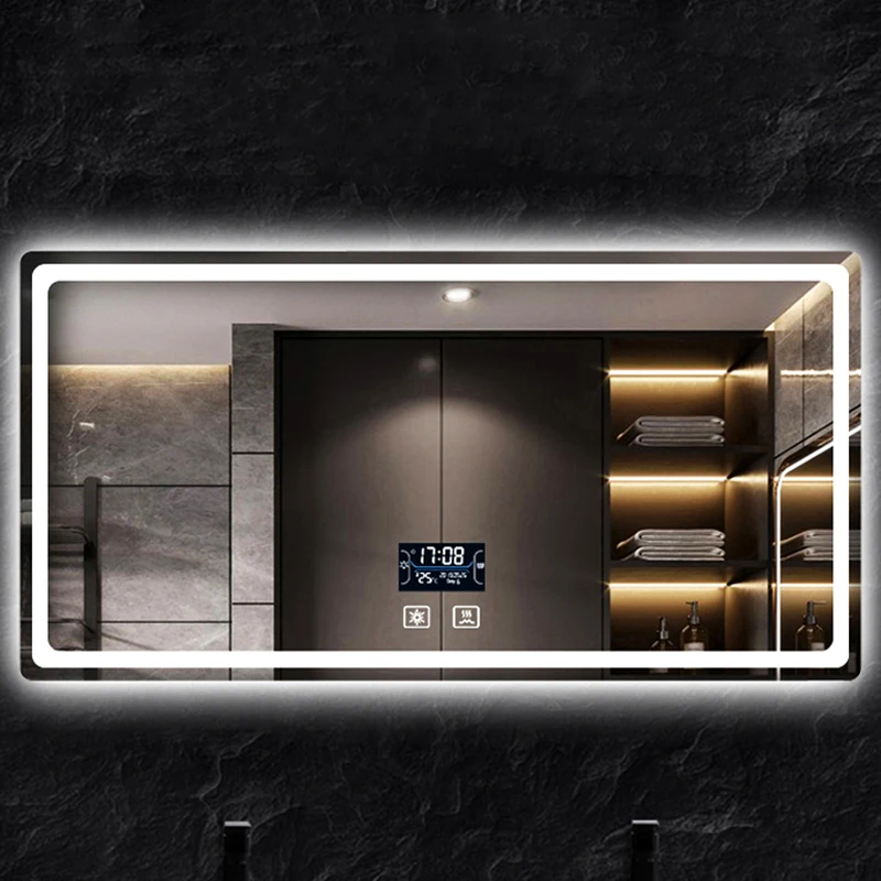 Specchio A Led Specchio Da Bagno Specchio Da Bagno Grande Da Bagno Specchio Da Bagno Cosmetico Senza Cornice A Figura Intera Specchio Doccia Home Impr