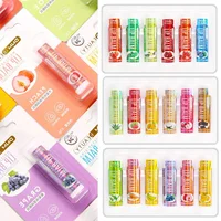 Fruit Lip Balm Winter Fashion Moisturizing Lip Oil Long-Lasting Clear Transparent Natural Aloe Lipstick Lip Care Lipstick Makeup 1
