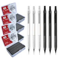 Metal Mechanical Pencil Low Center of Gravity Retractable Nib Automatic Pencil Painting Writing Office School Stationery 1