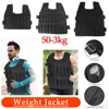 3/15/20/35/50kg Weighted Jacket Durable Weighted Vest Loading Weight Vest Weighted Exercise Vest for Workout Running Training