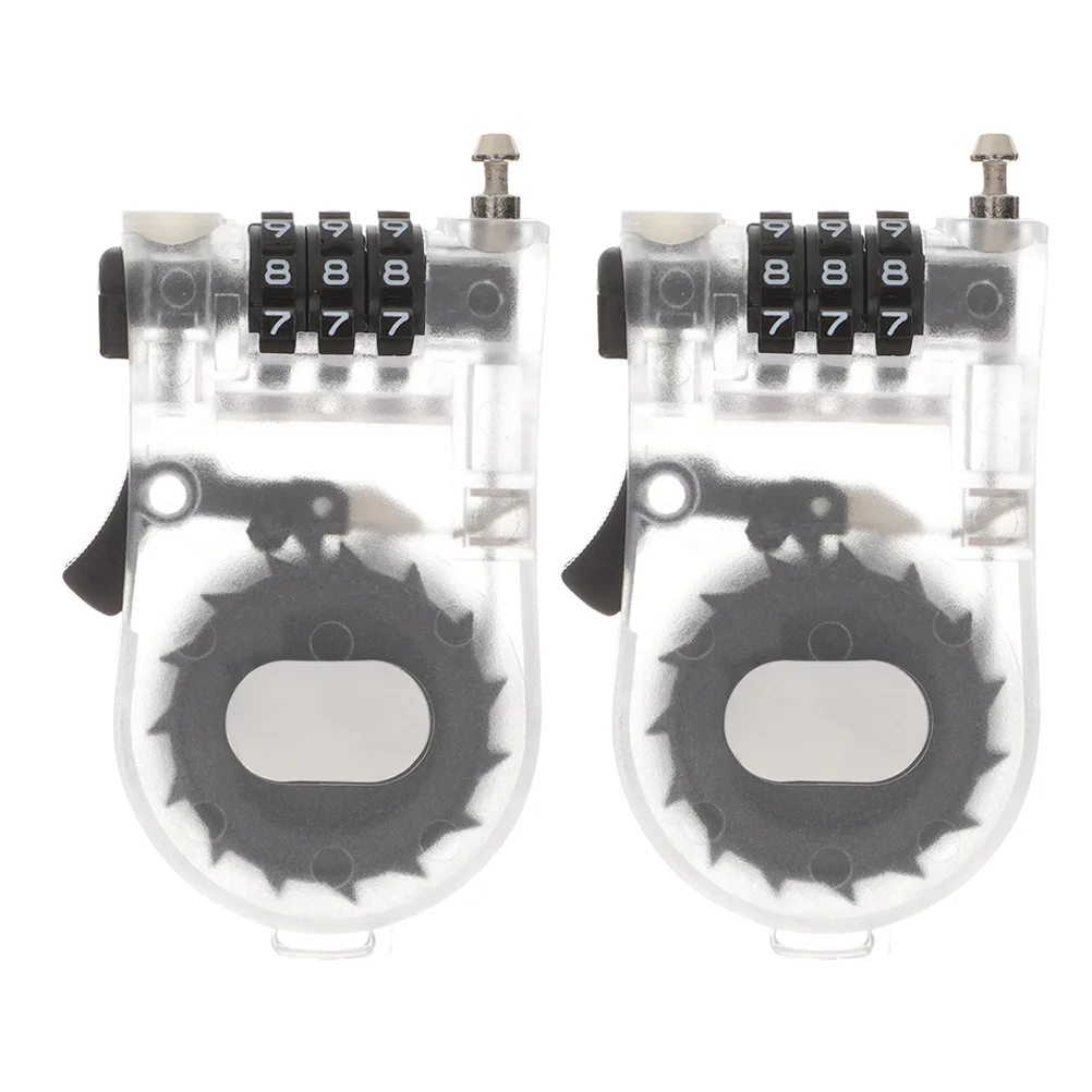 

Ski Anti-Theft Lock Portable Board Lock Light Retractable Safety Wire Rope Steel Cable Lock Bicycle Lock Ski Accessories