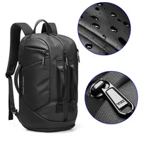 Men's 15.6"Laptop Backpack Multifunction Waterproof Carry on Travel Backpack Gym bag with Shoes Compartment School Bag for Women 1