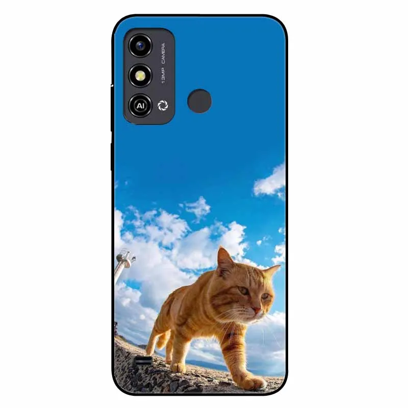 Fashion Silicone Back Cover - TPU Soft Protective Case with Animal Design