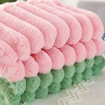 Alternative view of Soft Rhythm Plush Pillow Cover