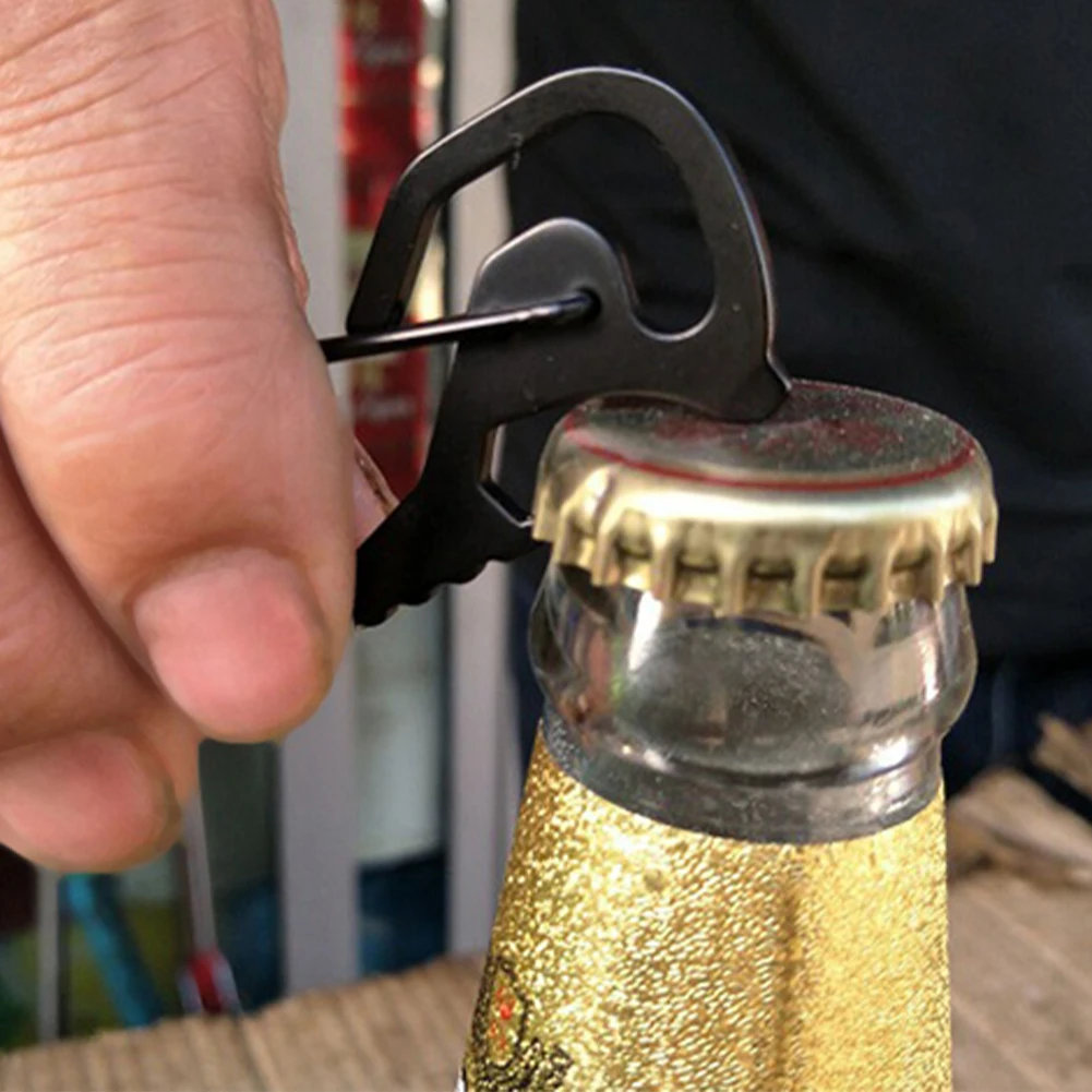 Mini EDC Stainless Steel Tool/Carabiner 1