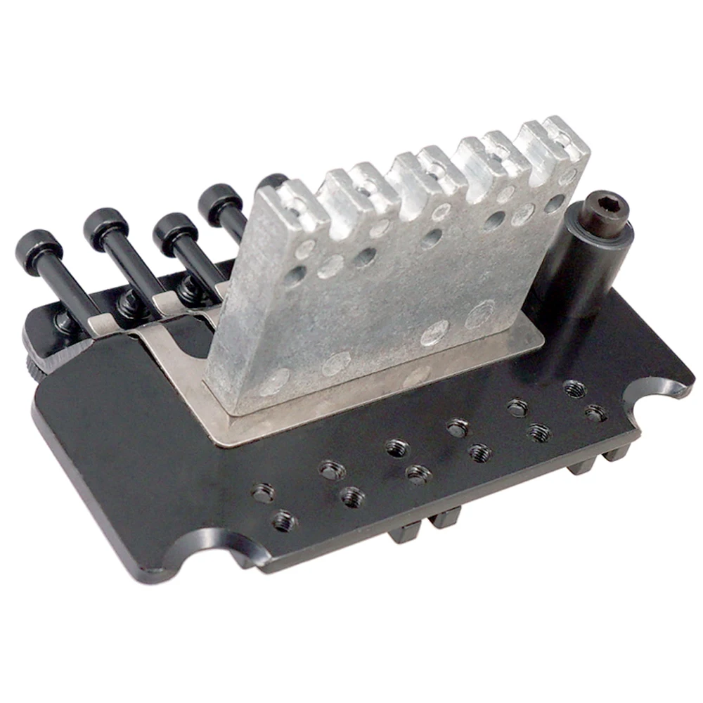 6-saitiges Double Roll Saitenhalter Sattel Tremolo Bridge System für den Austausch von E-Gitarren – Detail 3