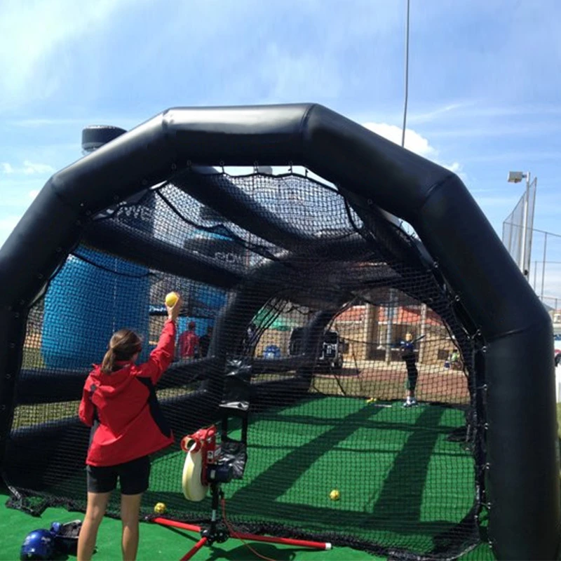 Description Picture 6 of itemAIR Tight Popular Sport Game Natting Cage Inflatable Baseball/Softball Batting & Pitching CAGE With Netting