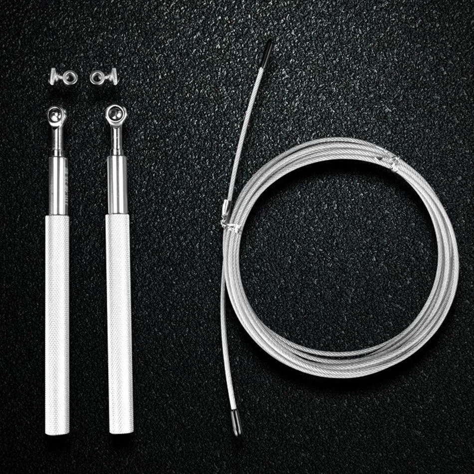 Speed Jump Rope Crossfit Men Women Kids Gym Workout Equipment Steel Wire Bearing Multiple Color Adjustable Fitness Training Tool 5