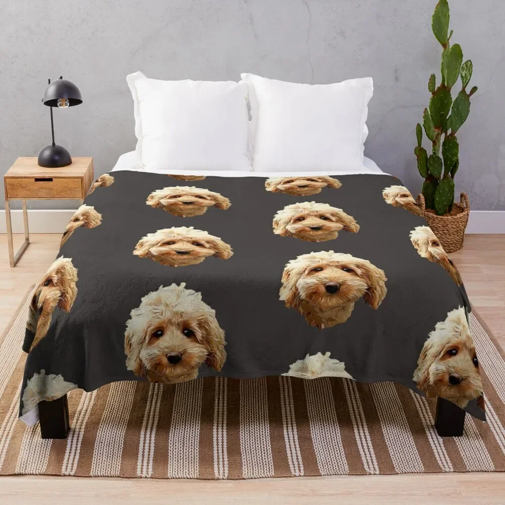 

Cavapoo Cockapoo Doodle Cuteness Throw Blanket for winter For Sofa Thin Furrys Blankets