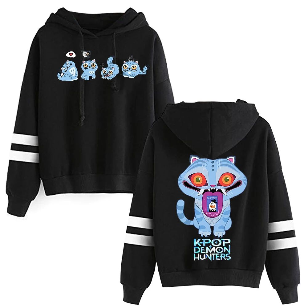 Sudadera Con Capucha Anime K-Pop Para Niños Y Niñas - Estampado Demon Hunters, Tallas 110-160, Ideal Para Estilo Callejero Y Regalos