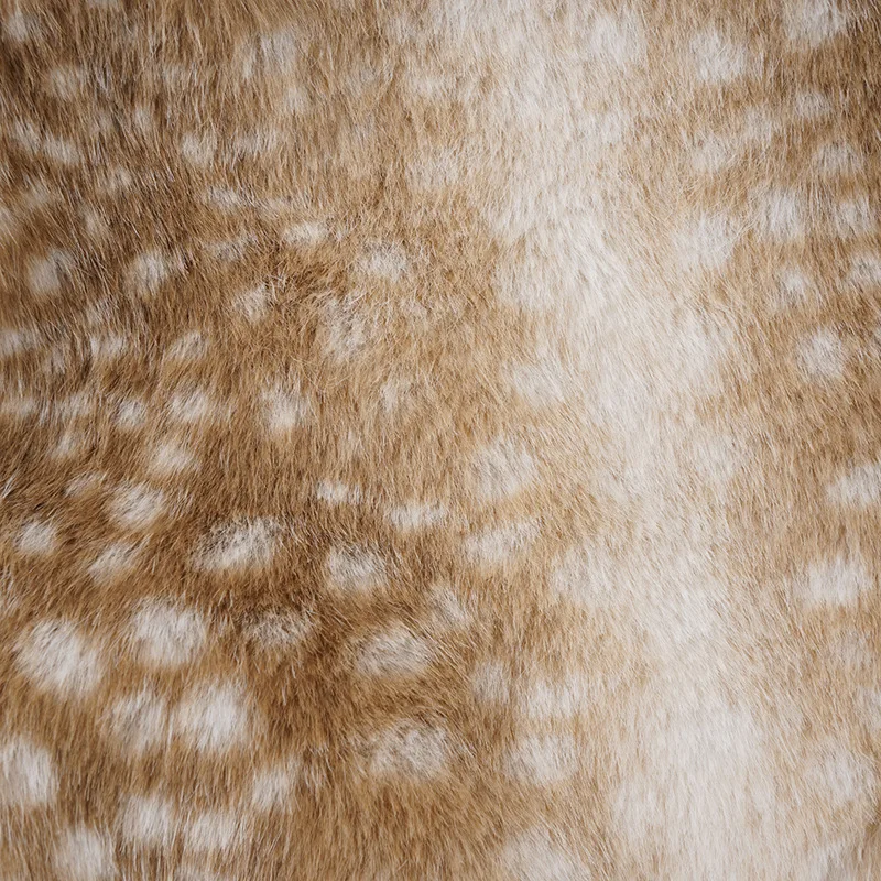 2025 Fall Winter Deer Pattern Print Furry Shorts Women Fashion Low Waist Faux Fur Night Clubwear Casual Streetwear Bottoms