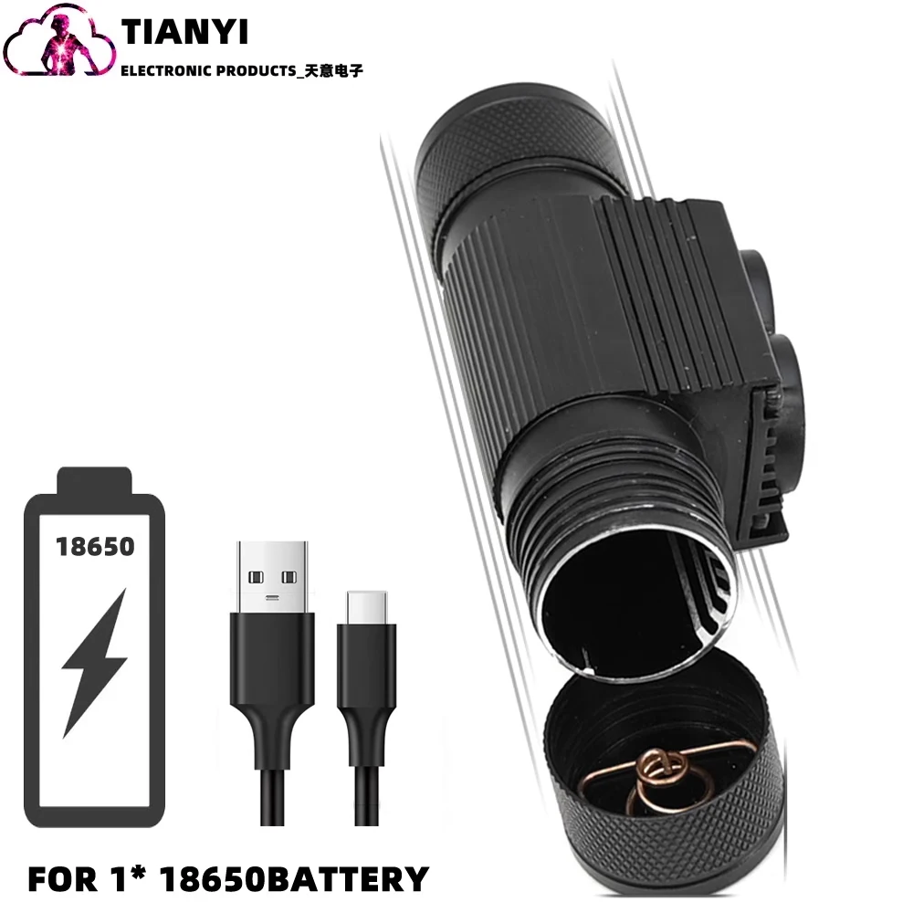 Lampe frontale led rechargeable étanche pour camping et course_voghion.com