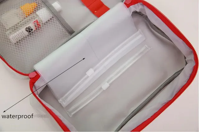 Portable Medium Bag First Aid Pouch Survival Kit Car Emergency Kit Empty First Aid Box Medical Supplies Survival Kit 3