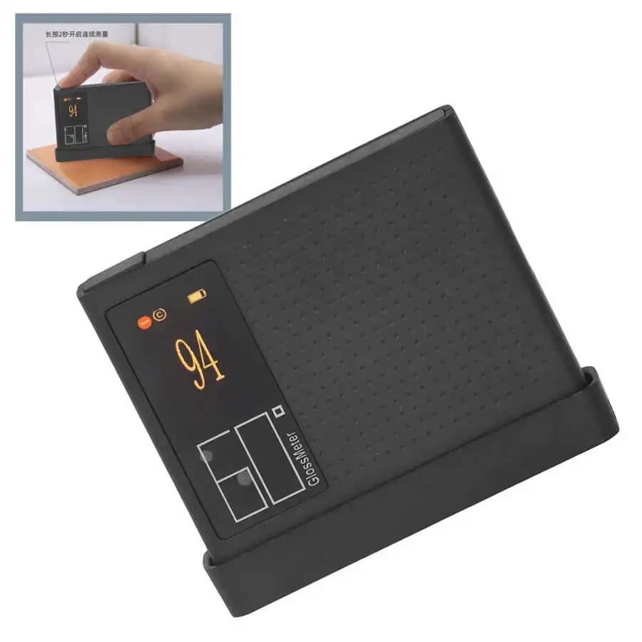 Intelligent Gloss Meter Car Paint Stone Glossometer Gloss Testing Equipment for Glass Hardware Mobile Phone Automobile