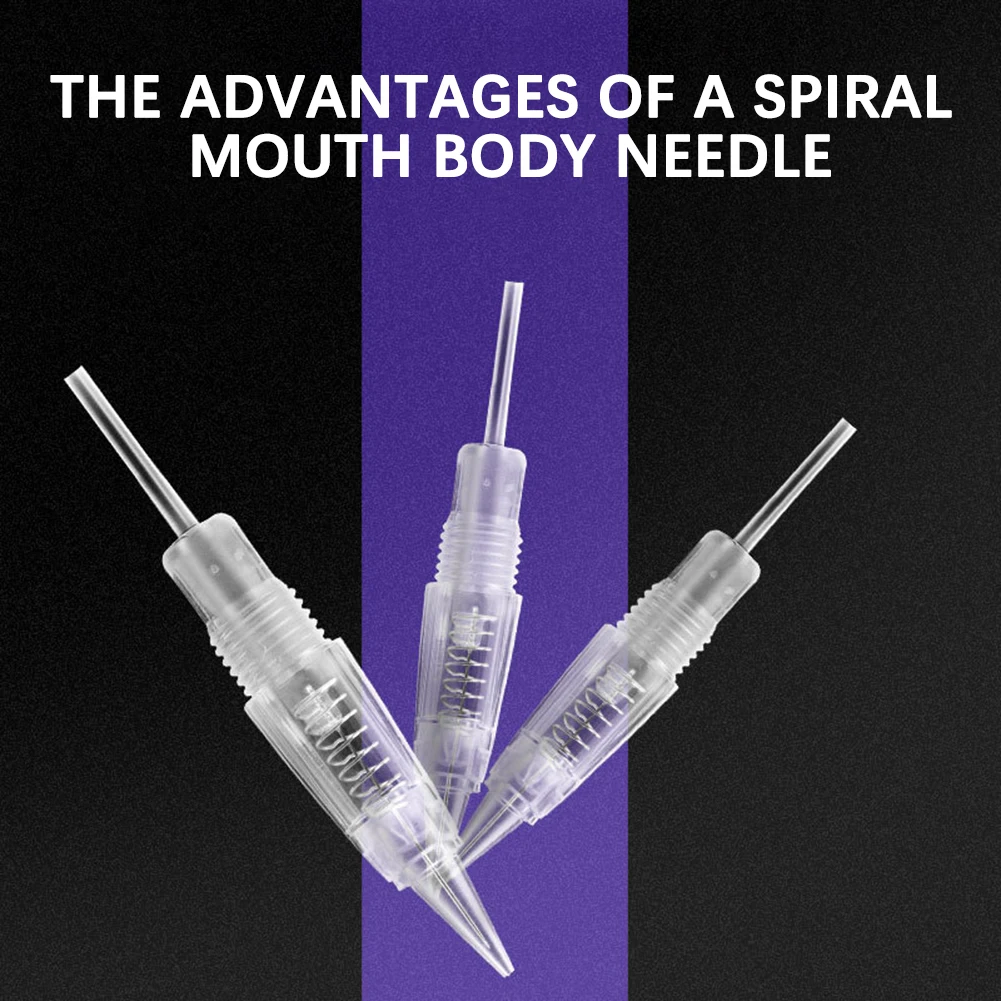 30PCS Disposable Tattoo Cartridges Needles Professional Anti-leak Tattoo Needle For Women Men