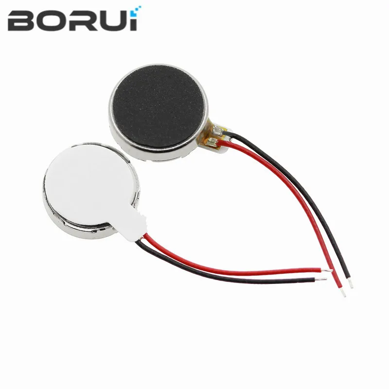 10 Pz Dc3-5V Micro Dc Motore Di Vibrazione 1020 1027 1030 1034 Per Per Telefono Coin Flat Motor Brushless Button Type Motore Coreless