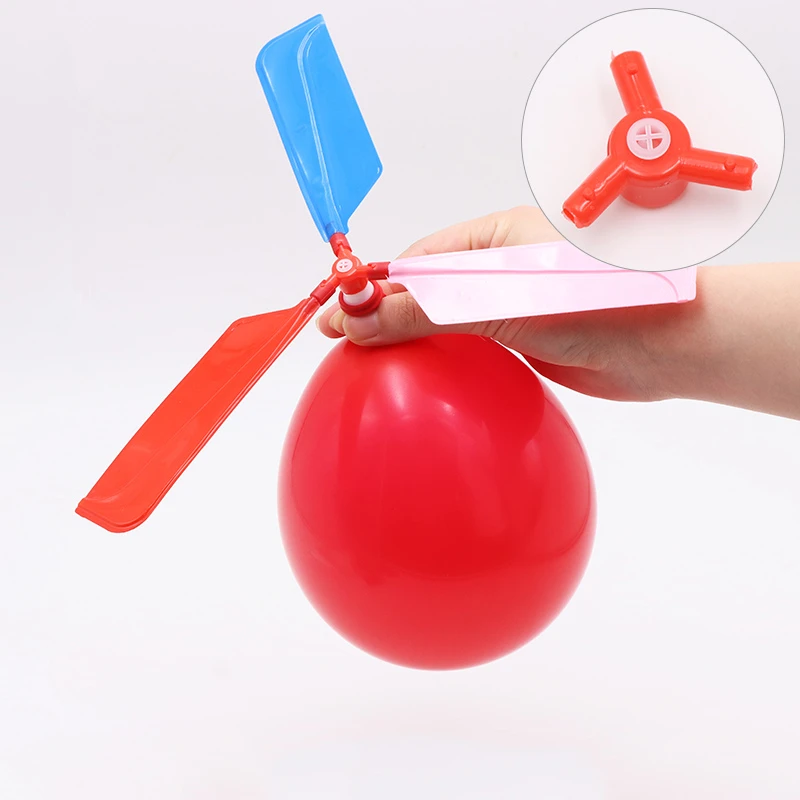 1-10pcs Helicopter Balloon Portable Outdoor Playing Flying Air Ballon Toy Birthday Party Decorations Kids Gift Party Supplies 4