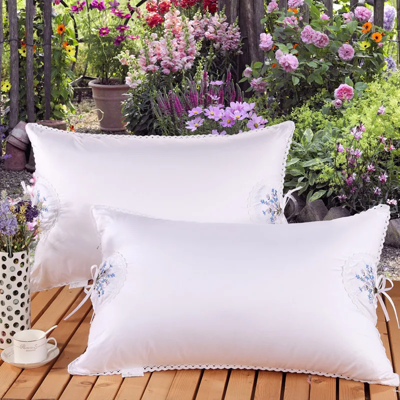 

Cotton Pillow Lavender Jasmine Fragrant Ventilate Pillow Core Sleeping Pillows Core Health Neck Care Pillow Core for Bedroom