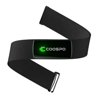 COOSPO H9Z Rechargeable Heart Rate Monitor Chest Strap Bluetooth5.0 ANT+ HR Sensor HRM IP67Waterproof Use for Garmin wahoo Zwift 2