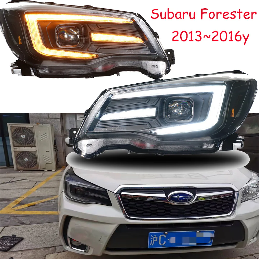 

Автомобильный бампер, передняя фара для Subaru Forester, светильник РА 2013 ~ 2017y, автомобильные аксессуары, фара для Forester, противотуманная фара, Тайвань