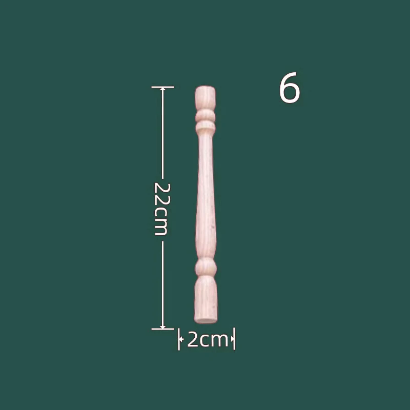 Artibetter Applique Décorative En Bois Sculpté Corbeau D'Angle 6.89X2.95X2.95 Pouces Colonne Romaine Pour Décoration Murale De Cuisine Et Salon Élégante