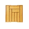 Bamboo Expandable Kitchen Drawer Storage Box Fork Tableware Knife Tableware Retractable Partitioned Organizing Box, 5