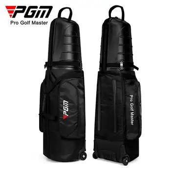 PGM HKB014 Golf Aviation Bag – Hard Shell Anti-Collision Travel Roller Bag 1