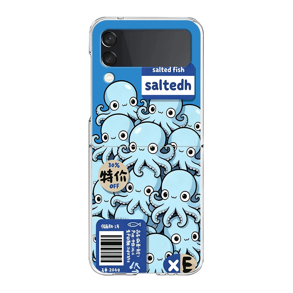 Crystal Clear Folding Phone Protective Cover - Durable Hard Shell with Discounted Price