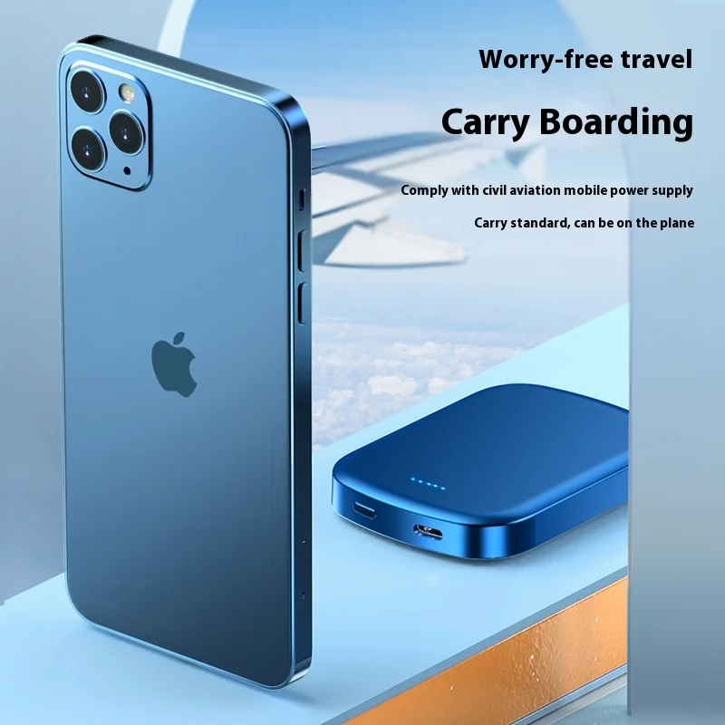 Xilecaly 10000mAh Magsafe Power Bank PD20W Wireless Fast Charge External Battery Magnetic Portable Charger for iPhone 16 Samsung 4