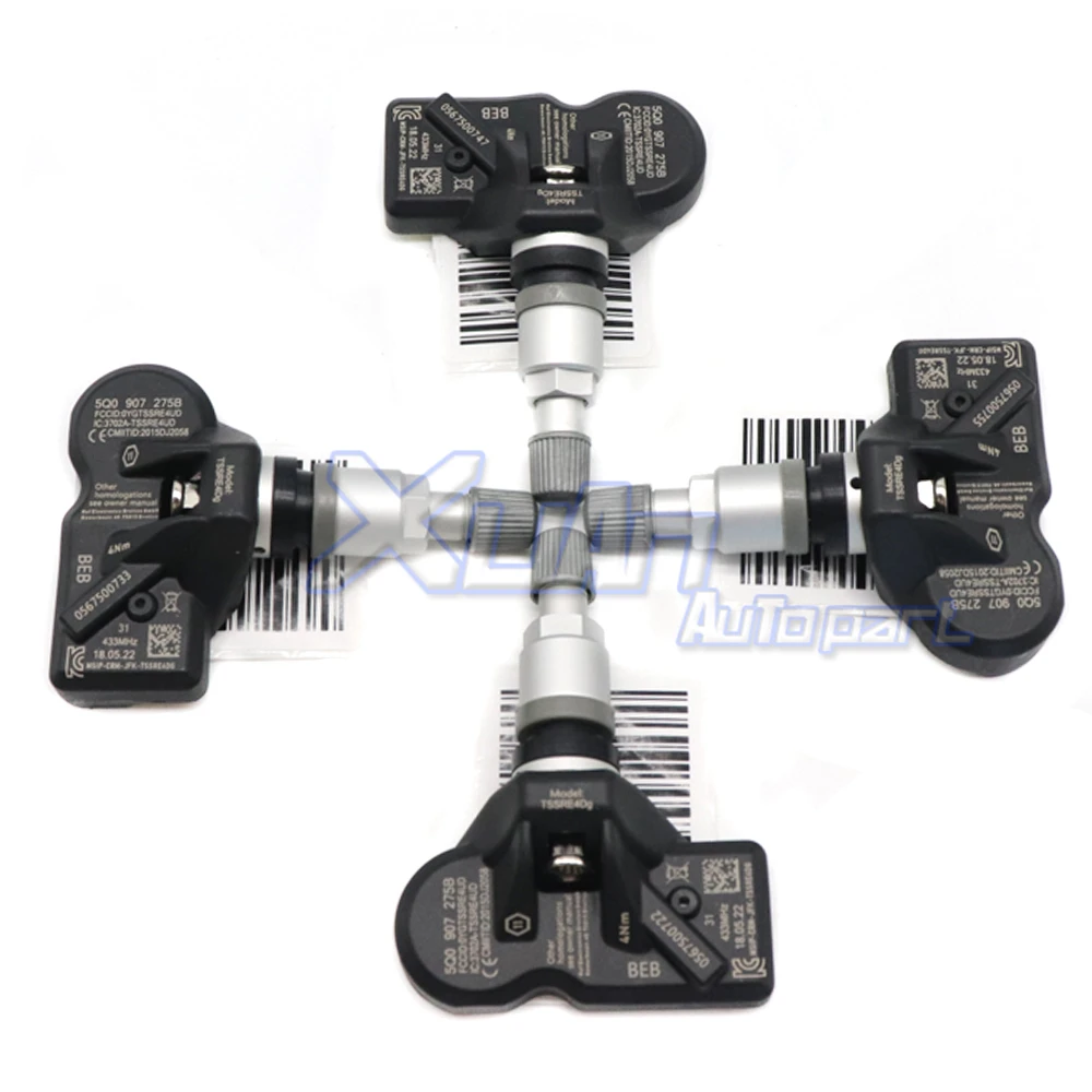 Ÿ̾ з ͸ ý TPMS  5Q0907275B,  ٰ Ƹ׿ ī Eos ũ   433MHz 2011-2026