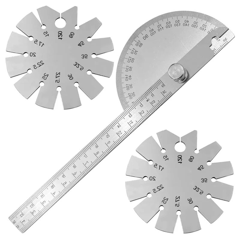 Knife Angle Finder Protractor Measuring Tool Set