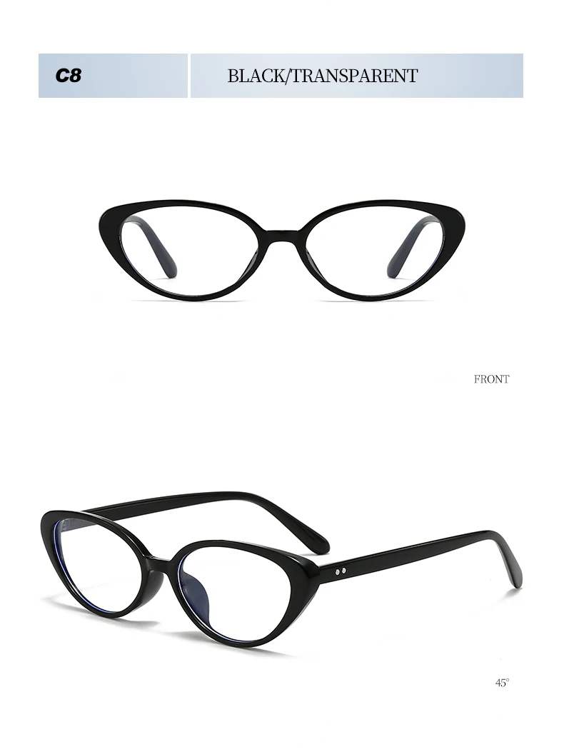 Schutzbrille 1/3 stücke Neue Cat Eye Kleine Rahmen Sonnenbrille Fahren Anti-Uv Sonnenbrille Damen Mode Gläser Unisex ﻿ – Detail 18