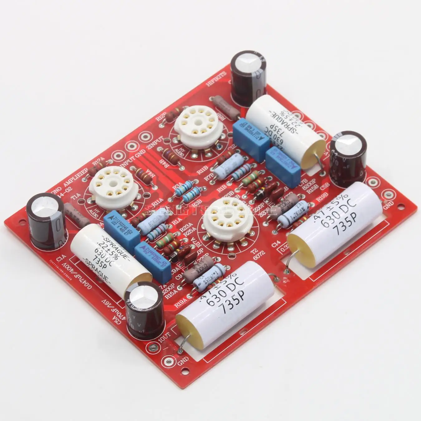 Vacuum Tube Phono Phono Amplificador Board Kit m3 Hifi Stereo Casa Faça Você Mesmo 12ay7 6072 Referência Áudio Nota Circuito l3 - Image 6
