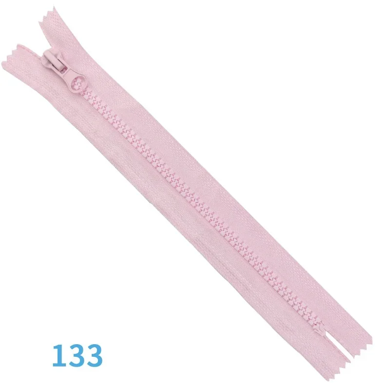 Durable Resin Zipper for Crafting and Sewing Projects, 2-Pack