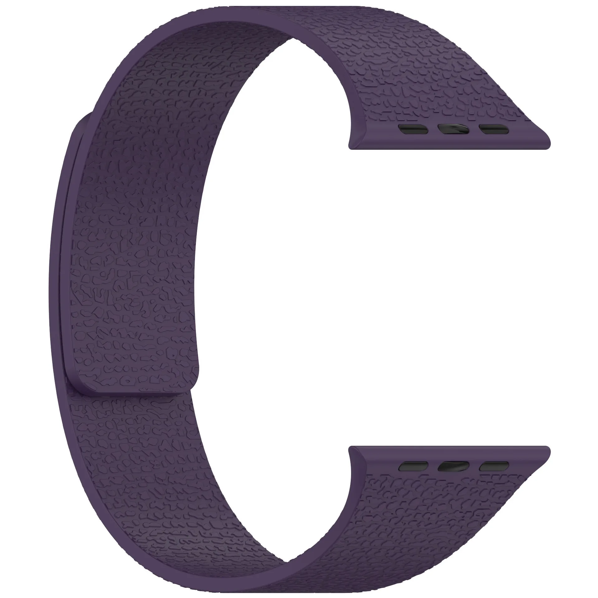 Weiches, gewelltes Silikon-Magnetarmband mit neuer Technologie für die Apple Watch Ultra 49/46-42 41/40/38 starkes Magnetarmband für die IWatch-Serie – Detail 8