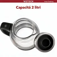 Nouvelle Bouilloire Électrique 2026 0,5 L en Acier Inoxydable, Chauffe-Eau avec Arrêt Automatique et Fonction Maintien au Chaud, Sans BPA, en Plastique, pour Cuisine et Bureau 7