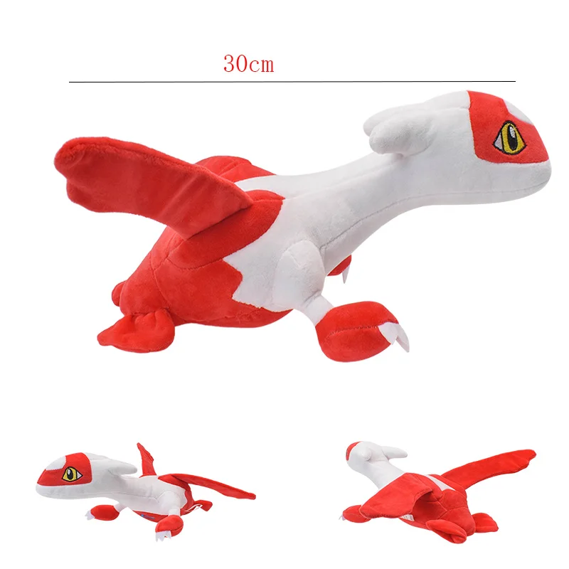 Kawaii Pikachu Riding Lapras Latios Latias Plush Doll Pokemon Stuffed ...