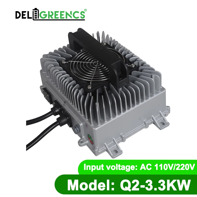 Zero Motocycle Fast Charger 110V 220V 230V 3.3KW Charger 48V 72V 84V 96V 144V 312V 43A 40A 32A 23A Smart Enable CAN Car