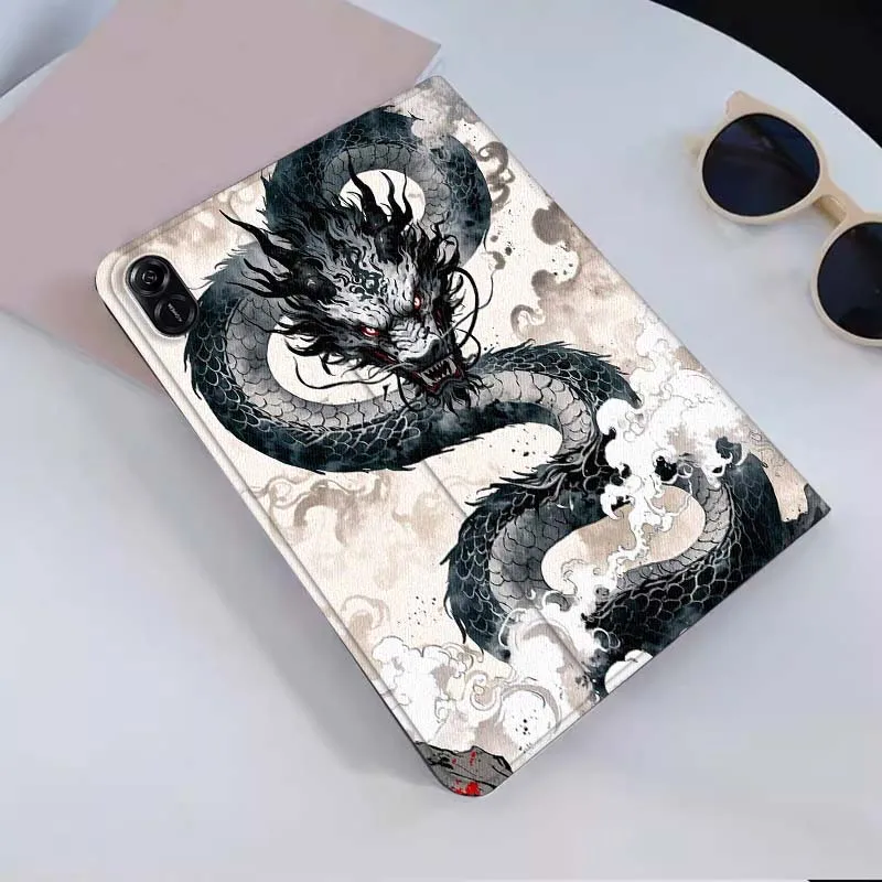 Stylish Anime Dragon Tablet Case - Fashionable Protective Cover