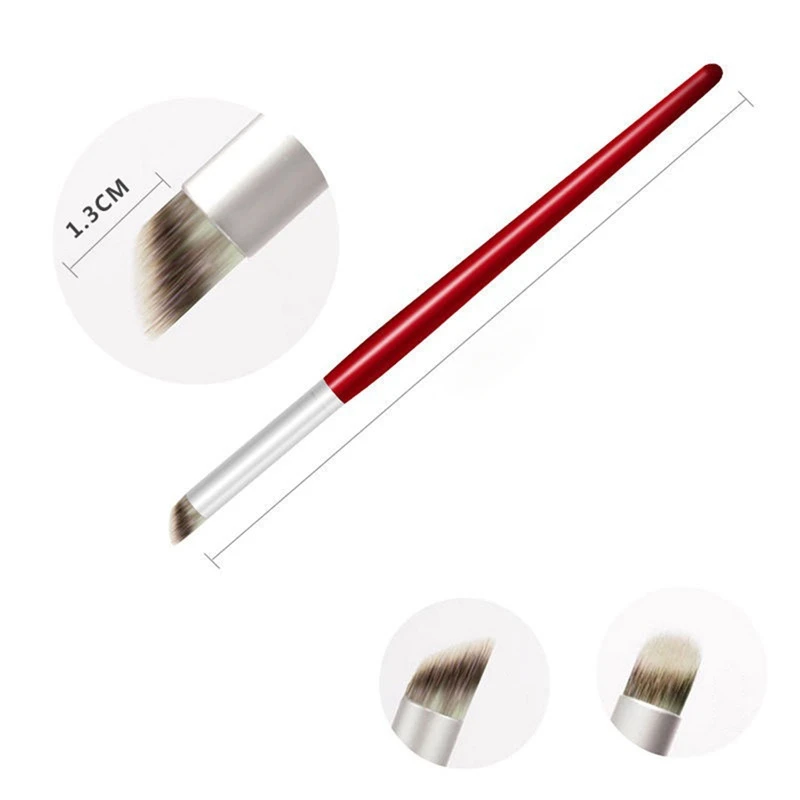 Gradient Smudge Nail Brush Art Brushes for Manicure Uv Gel Polish Draw Paint Wooden Pen Nail Tools Accesoires Set