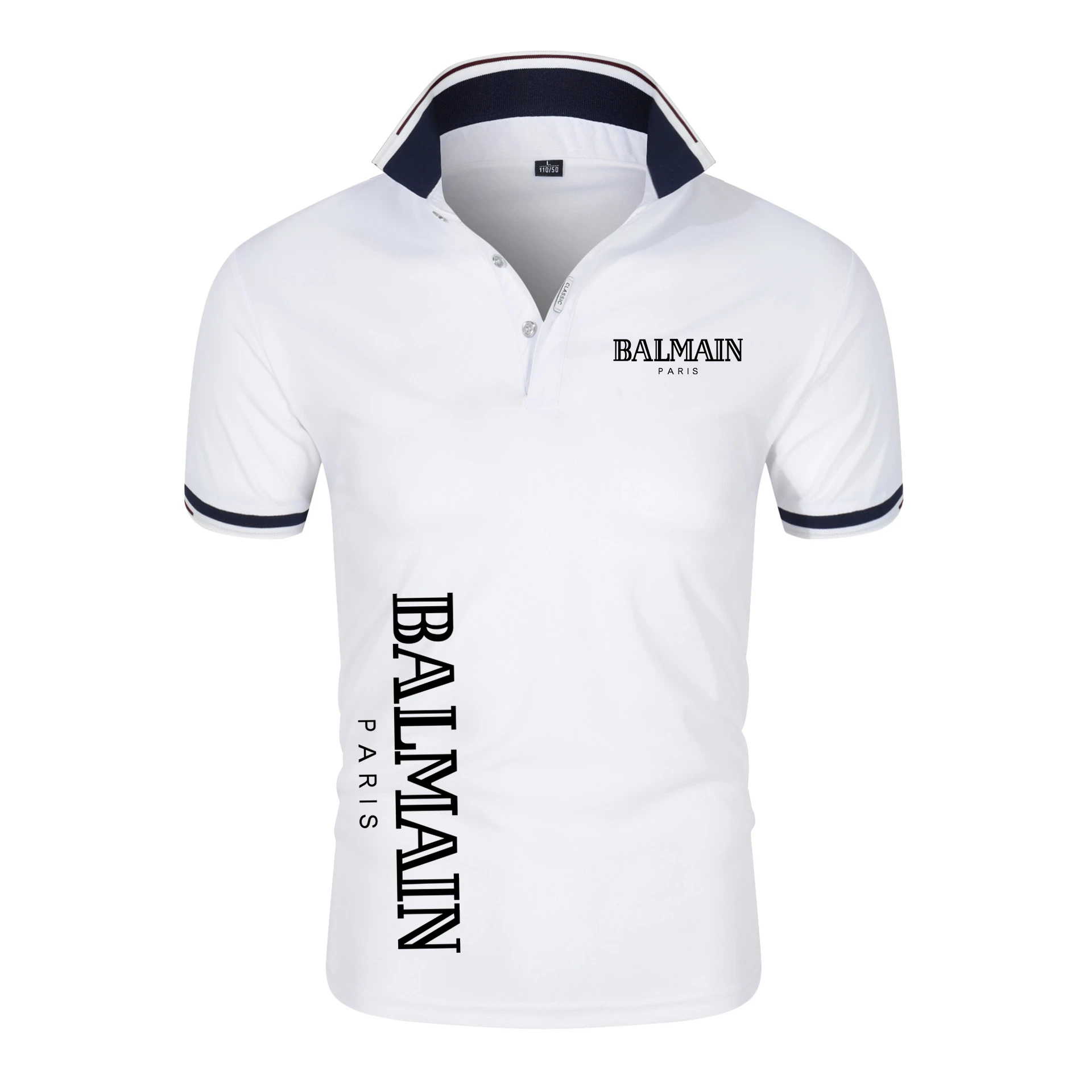 2022 Success Men's Summer New Premium Shirt Printed Polo Shirts Men's Casual Slim Fit Plus Size 2022 Success Men's Summer New Premium Shirt Printed Polo Shirts Men's Casual Slim Fit Plus Size