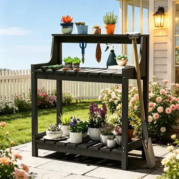 Outdoor Potting Bench 1