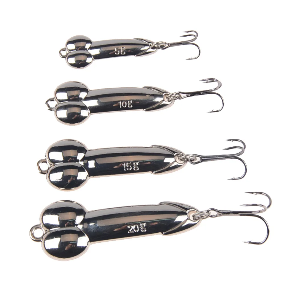 1Pcs Metal DD Spoon Fishing Lures 5g 10g 15g 20g Gold Silver Hard Bait Sequins Noise Paillette Fishing Tackle for Bass Pike
